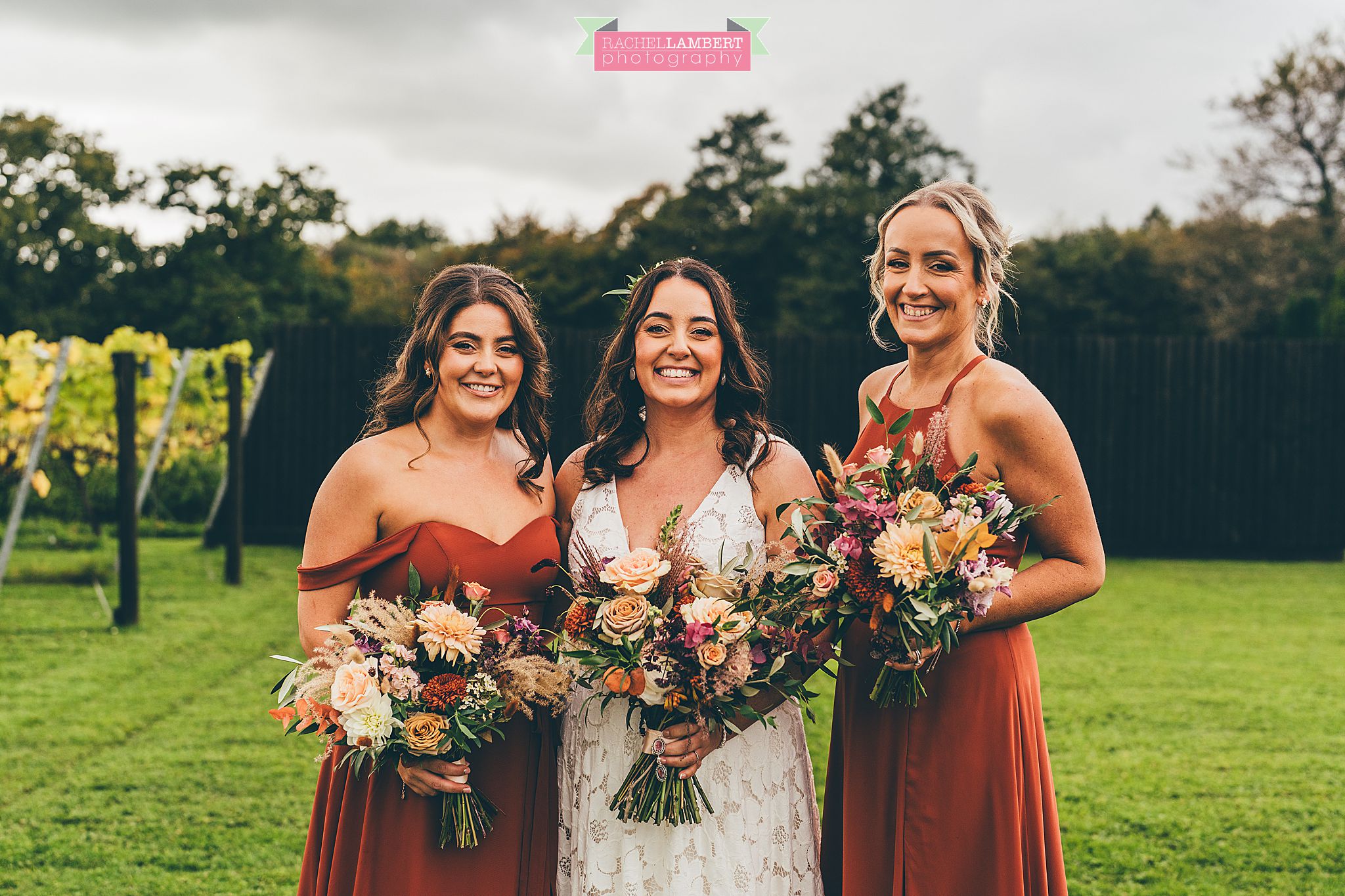 Wedding Llanerch Vineyard rachel lambert photography bridesmaids