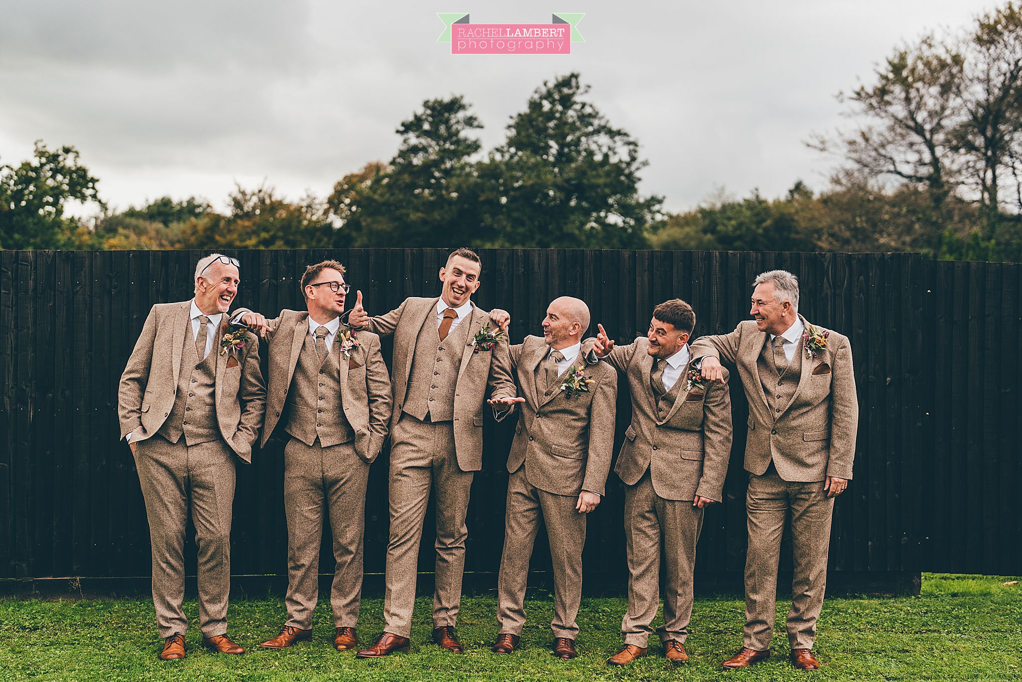 Wedding Llanerch Vineyard rachel lambert photography groomsmen